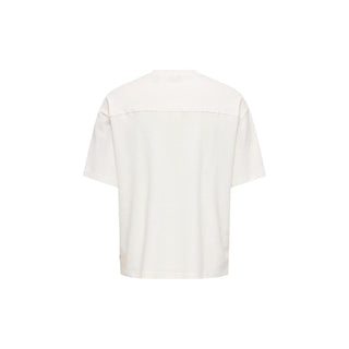 Cream Cotton T-Shirt