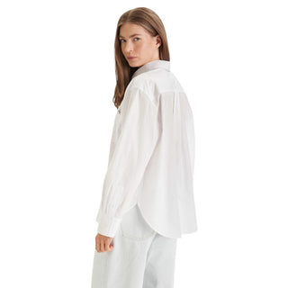 White Cotton Blouse