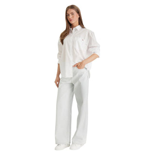 White Cotton Blouse