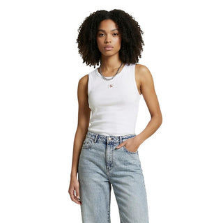 White Cotton Tank Tops