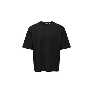 Black Cotton T-Shirt