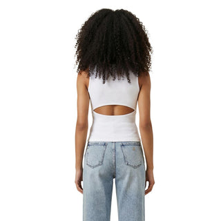 White Cotton Tank Tops