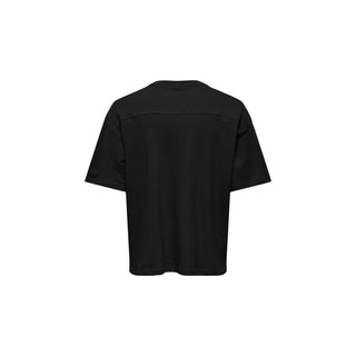 Black Cotton T-Shirt