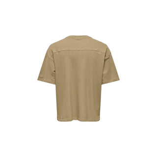 Brown Cotton T-Shirt