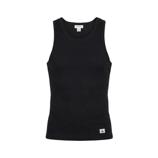 Black Cotton Tank Tops