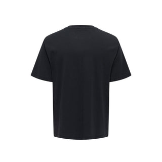 Black Cotton T-Shirt