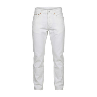 White Cotton Skinny Jeans