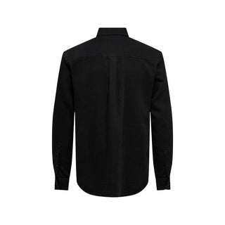Black Denim Shirt