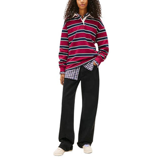 Black Recycled Cotton Bootcut Jeans