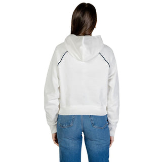 Cream Recycled Cotton Hoodie