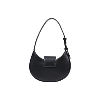 Black Polyester Handbag