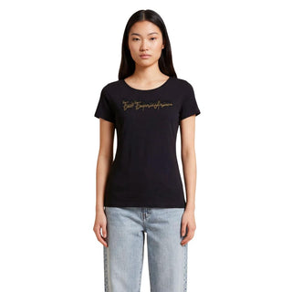 Black Elastane T-Shirt