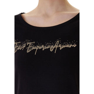 Black Elastane T-Shirt