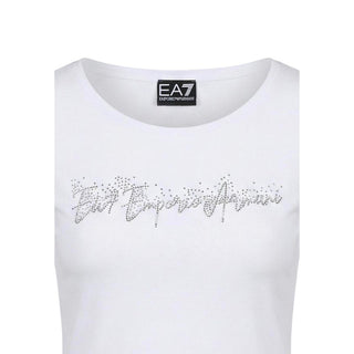 White Elastane T-Shirt