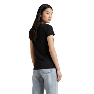 Black Elastane T-Shirt