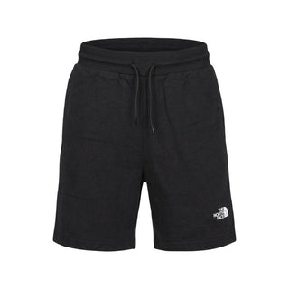 Black Cotton Bermuda Shorts