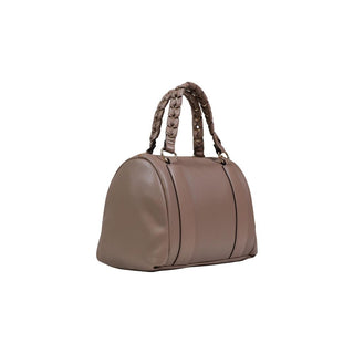 Beige Polyethylene Handbag