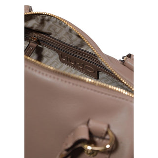 Beige Polyethylene Handbag