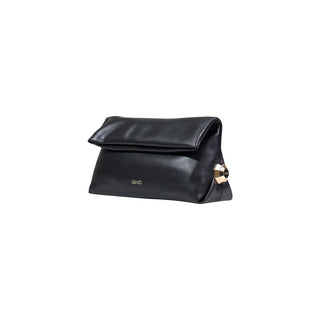 Black Polyethylene Clutch Bag