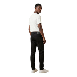 Blue Elastane Skinny Pants