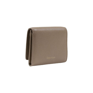Beige Leather Wallet