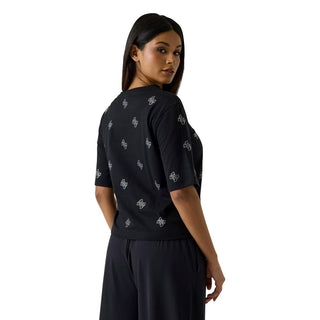 Black Cotton T-Shirt