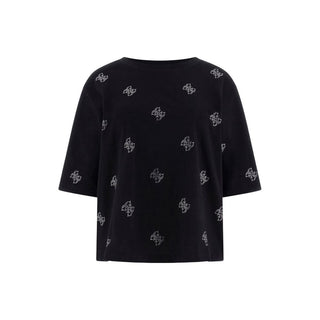 Black Cotton T-Shirt
