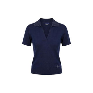 Blue Wool T-Shirt