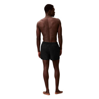 Black Recycled Polyester Swim Shorts