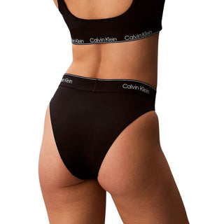 Black Recycled Polyester Swim Briefs