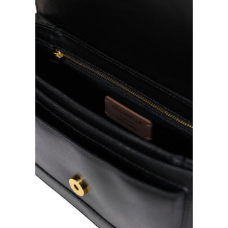 Black Leather Handbag