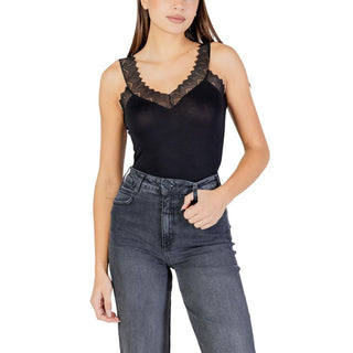 Black Viscose Top