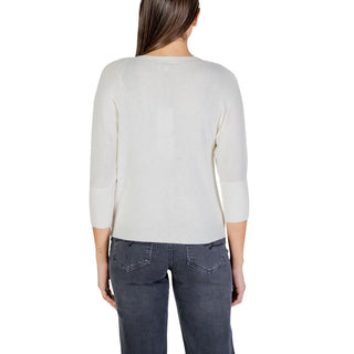 Beige Polyester Cardigan