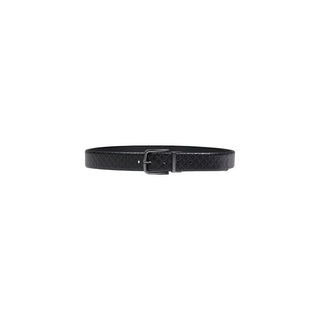 Bicolor Leather Regular Belt