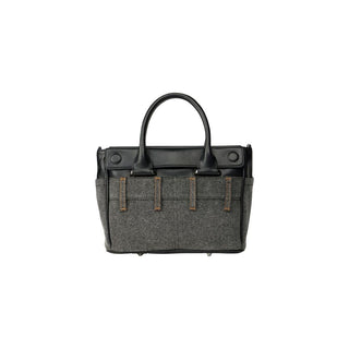 Black Polyethylene Handbag