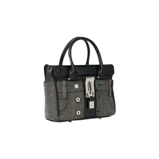 Black Polyethylene Handbag