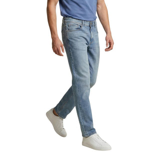 Blue Cotton Relaxed Fit Jeans