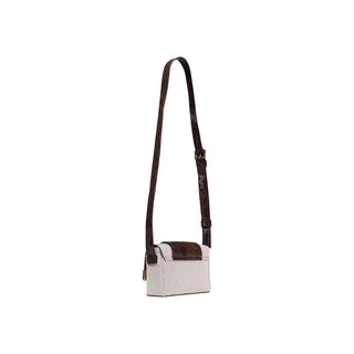 Beige Polyester Handbag