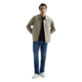 Blue Cotton Relaxed Fit Jeans
