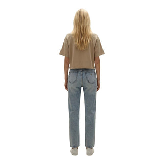 Beige Cotton T-Shirt
