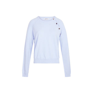 Blue Viscose Sweatshirt