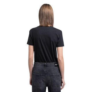 Black Cotton T-Shirt