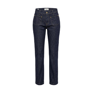 Blue Cotton Mom Jeans