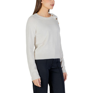 Beige Viscose Sweatshirt