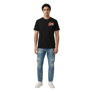 Black Cotton T-Shirt