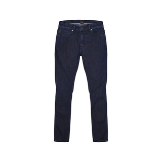 Blue Cotton Skinny Jeans