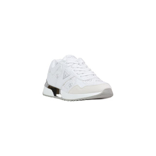 White Leather Chunky Sneakers
