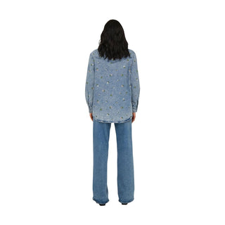 Light Blue Cotton Blouse