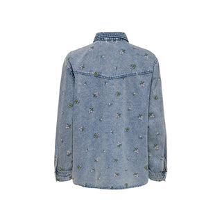 Light Blue Cotton Blouse