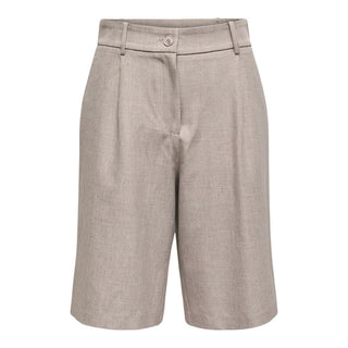 Gray Recycled Polyester Bermuda Shorts